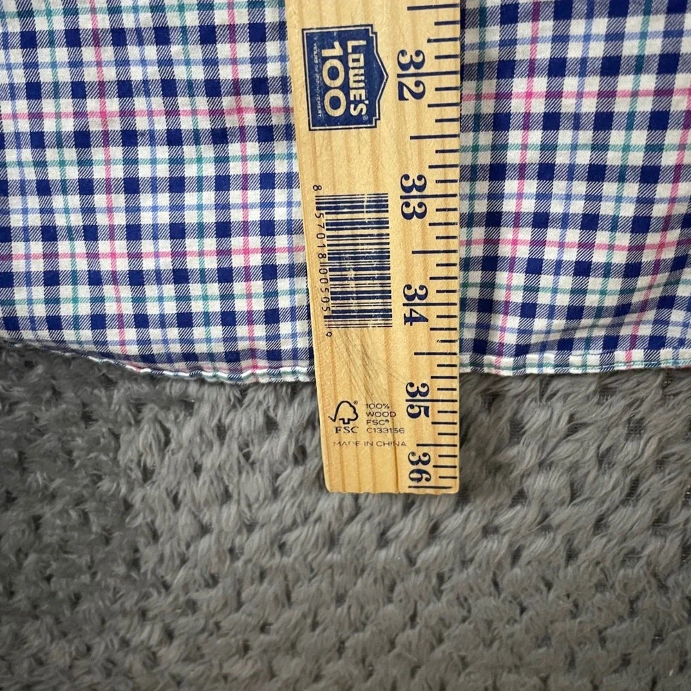 Polo Ralph Lauren Mens Button Down Shirt 2XLT Tall Long Sleeve Blue Pink Preppy